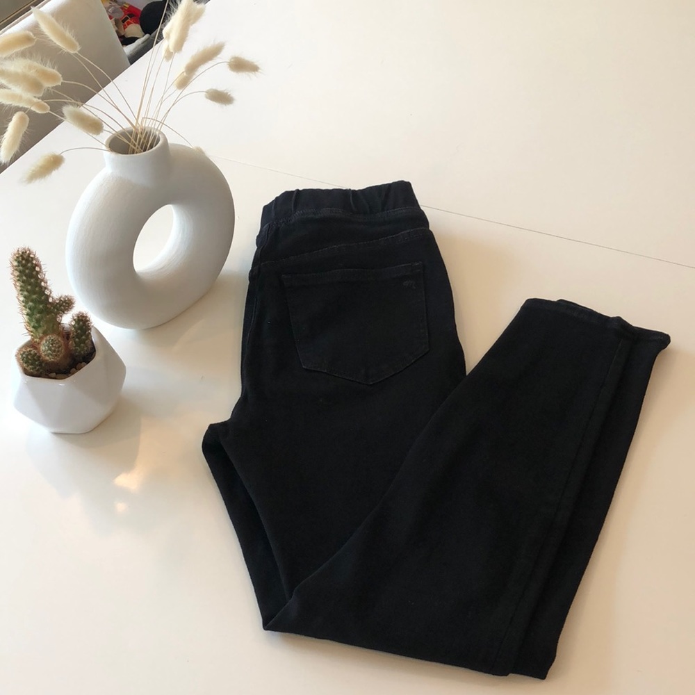 Madewell Black Pull On Jeans